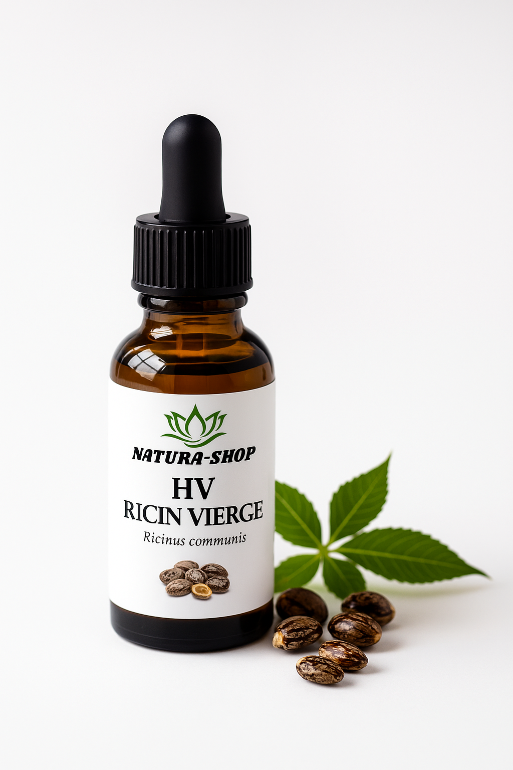 HUILE VÉGÉTALE DE GRAINES DE RICIN VIERGE