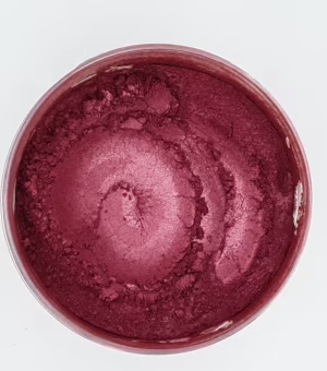 Poudre de mica –ROUGE BORDEAUX