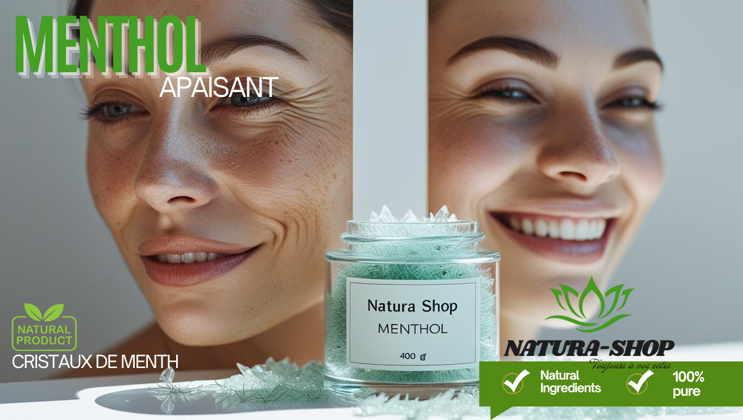 CRISTAUX DE MENTHE